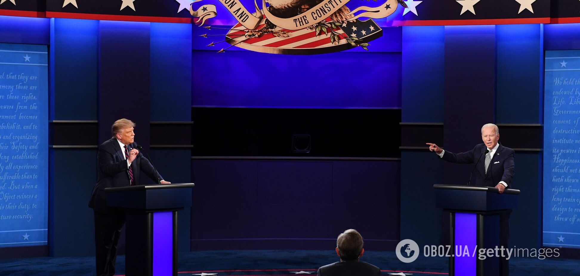 'Когда ты заткнешься'. Анализ дебатов между Трампом и Байденом