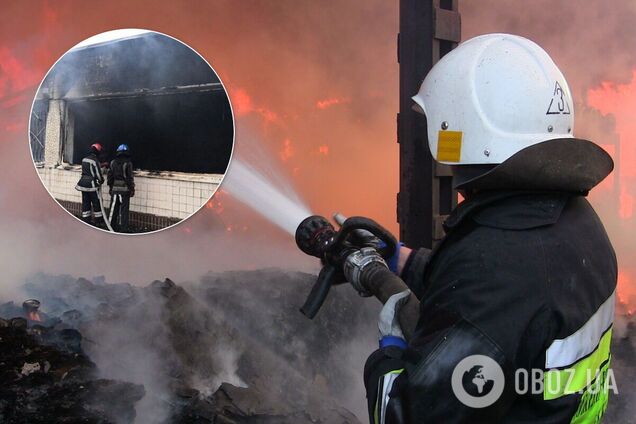 В Кривом Роге из-за пожара в школе эвакуировали детей и сотрудников. Фото