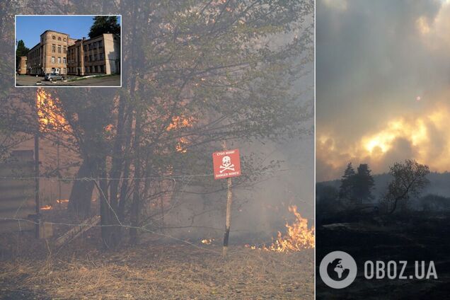 В Днепре спасают военных, пострадавших в пожарах на Луганщине. Видео