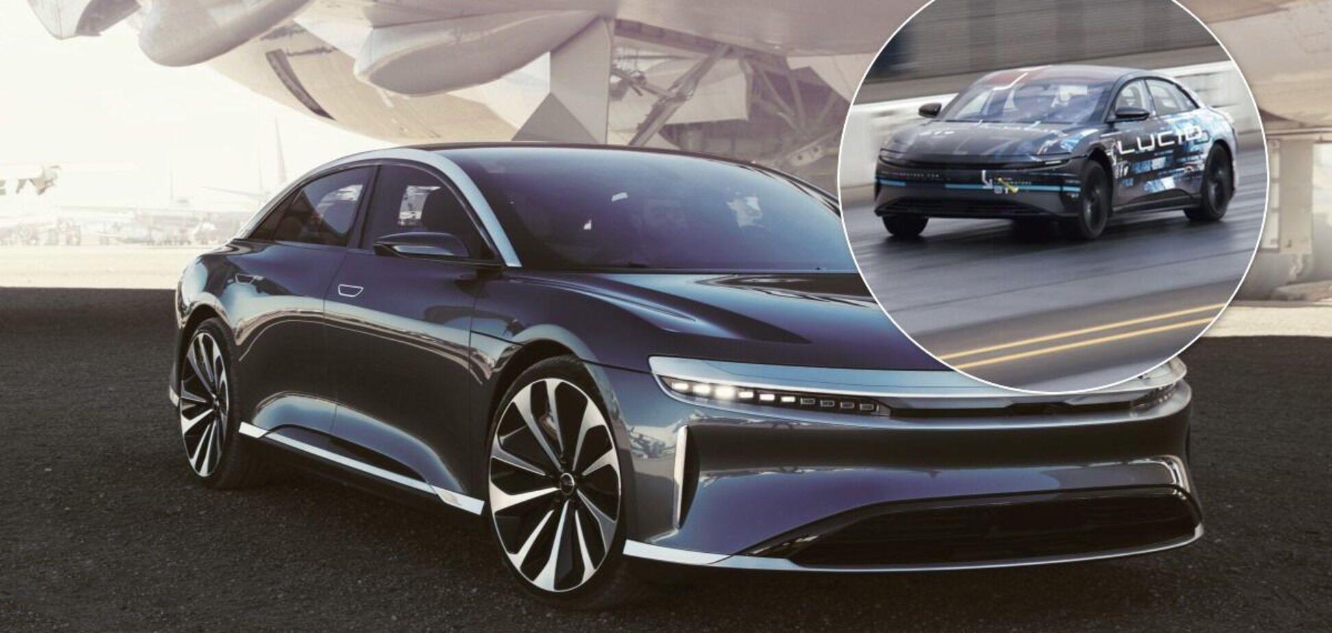 Новый электрический седан из США победил Tesla Model S