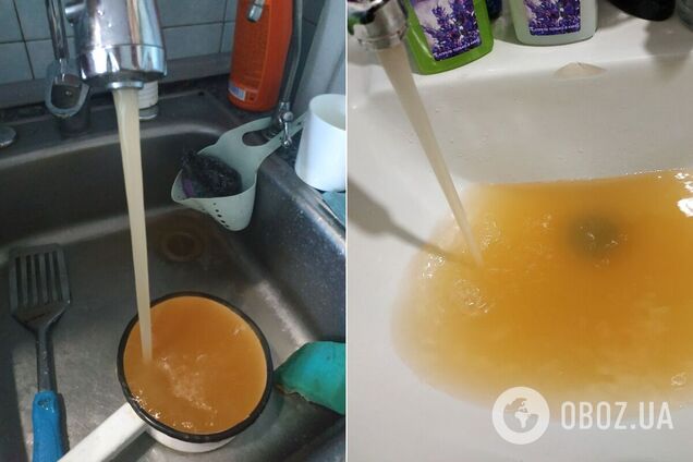 В Крыму из кранов течет ржавая вода