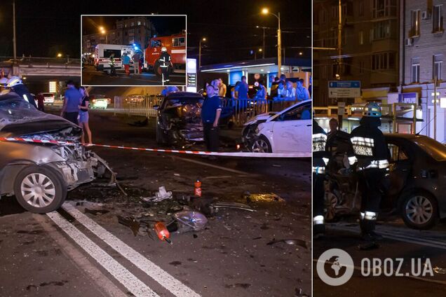 У Дніпрі сталася масштабна ДТП: загиблого водія вирізали з авто. Фото і відео