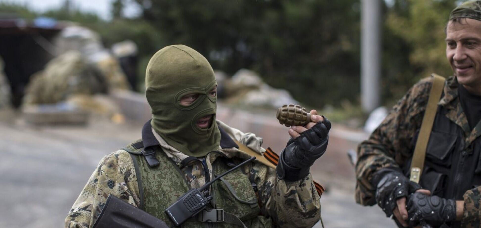Террористы на оккупированном Донбассе