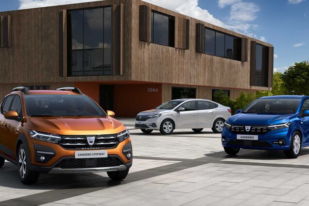Дизайн Renault Logan, Renault Sandero и Sandero Stepway рассекречен. Фото: Renault
