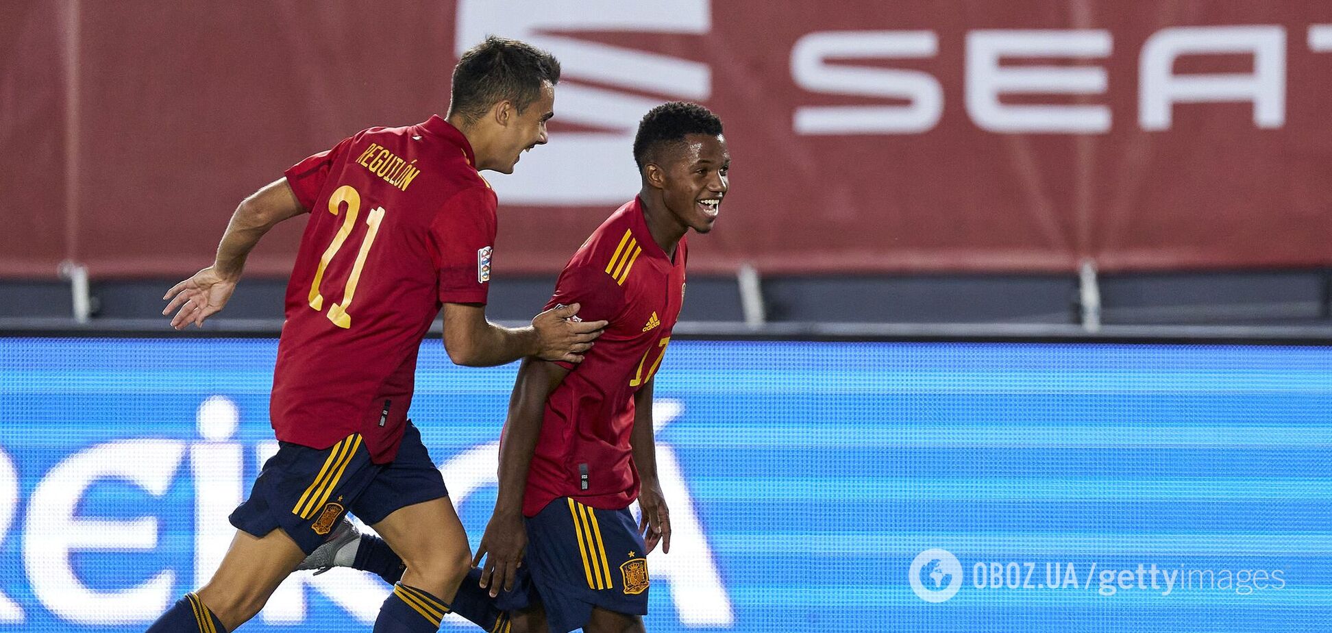 Серхио Регилон и Ансу Фати