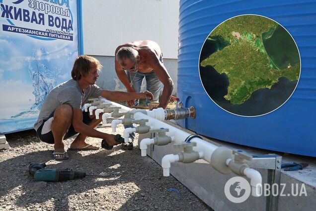 Воду в Криму почали подавати за графіком
