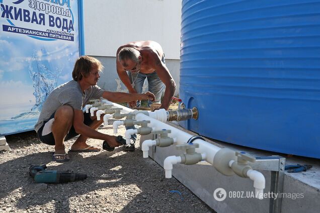 В Крыму возникли проблемы с пресной водой