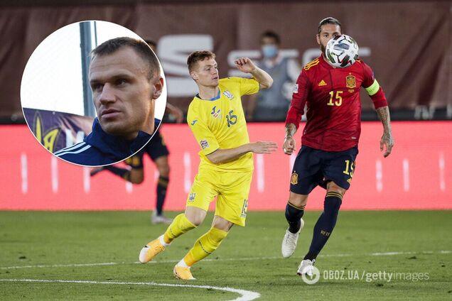 Вячеслав Шевчук прокомментировал поражение Украины в матче с Испанией