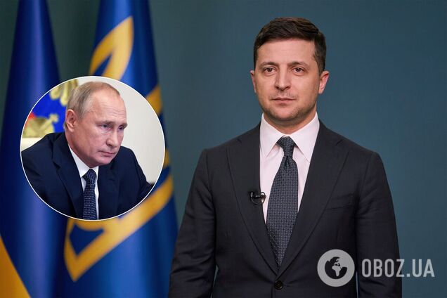 Владимир Зеленский и Владимир Путин