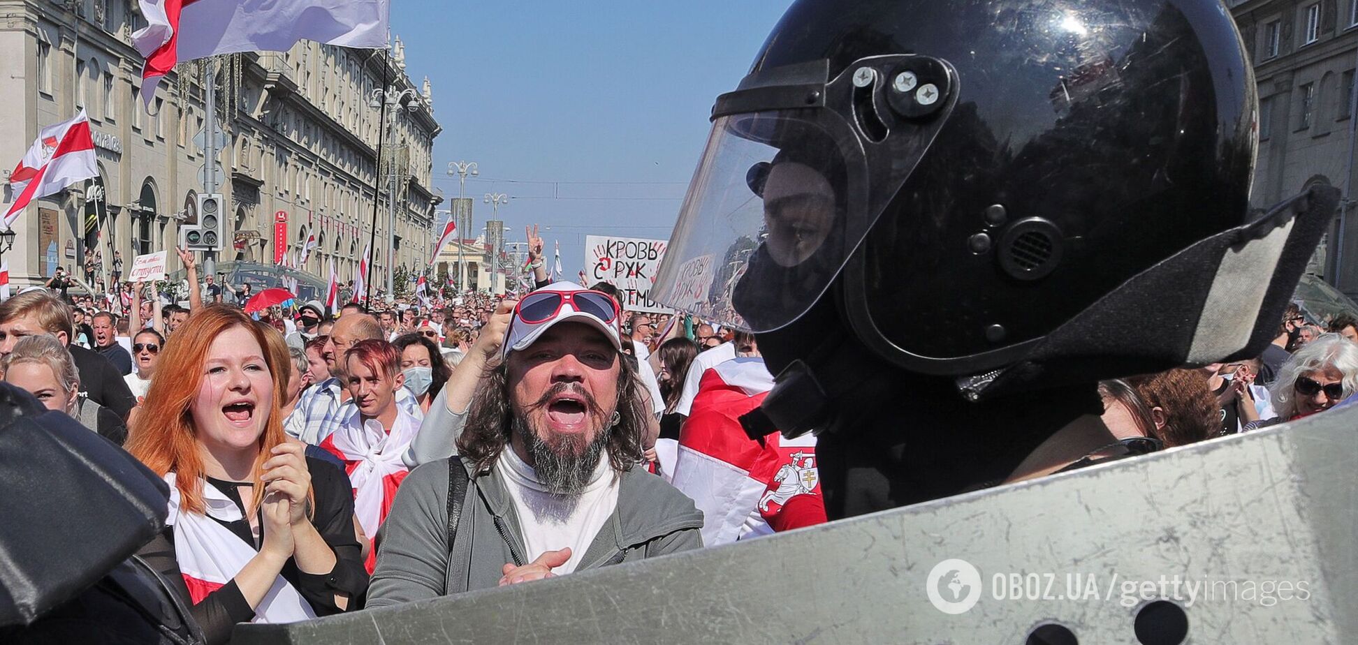 Протесты в Беларуси