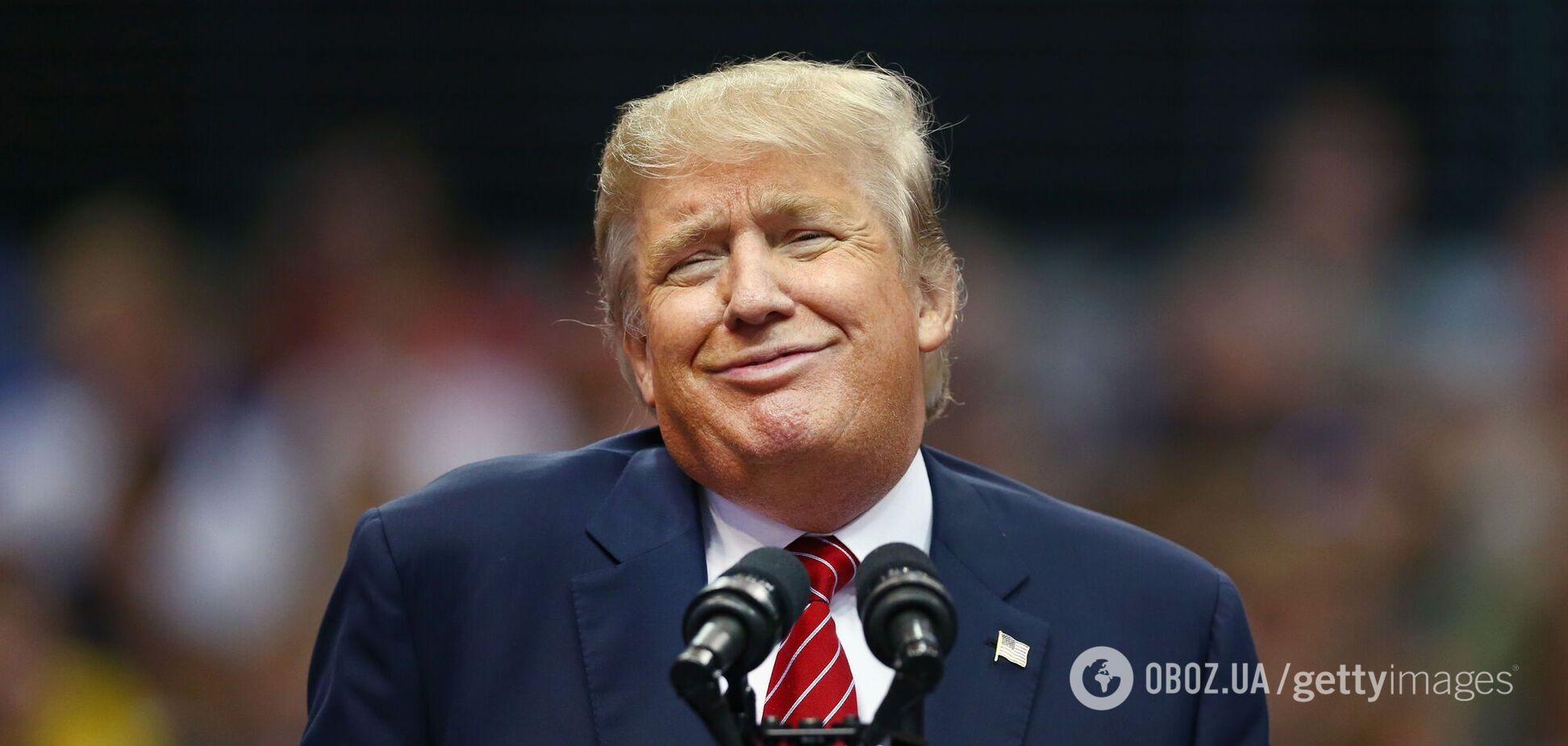 У США створили величезний портрет Трампа з 2020 'залізних пенісів'. Фото