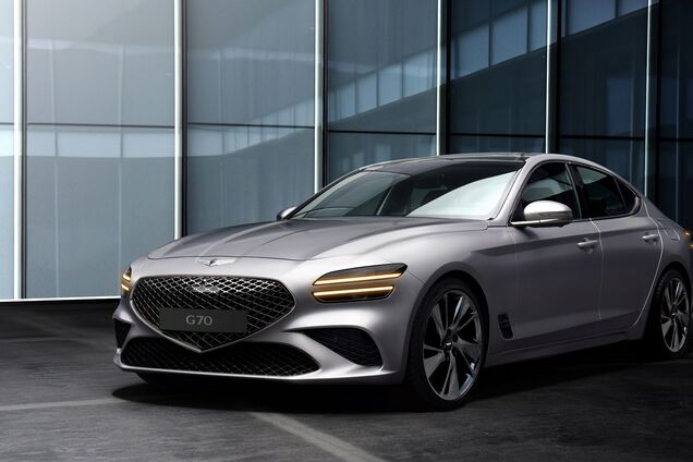 В США "рассекретили" обновленный седан Genesis G70