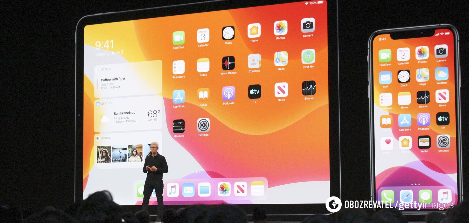 Обычно Apple на ежегодной презентации показывает новые iPhone