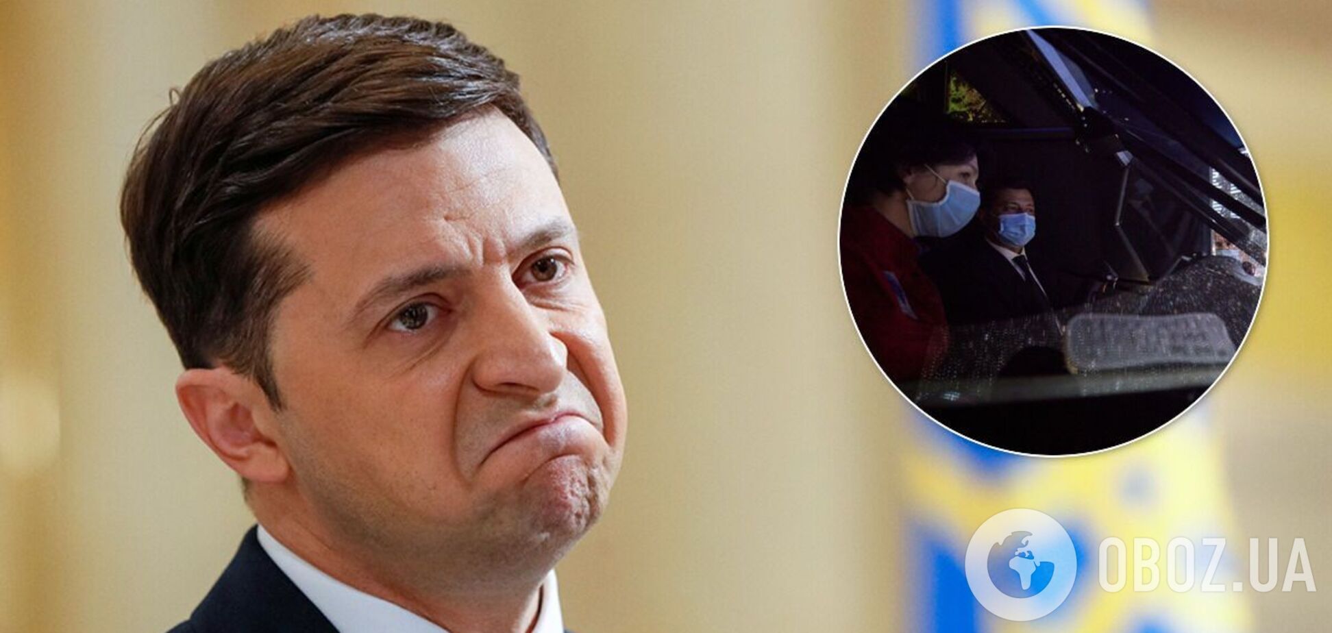 Зеленський здійснив політ на симуляторі космольота в Житомирі