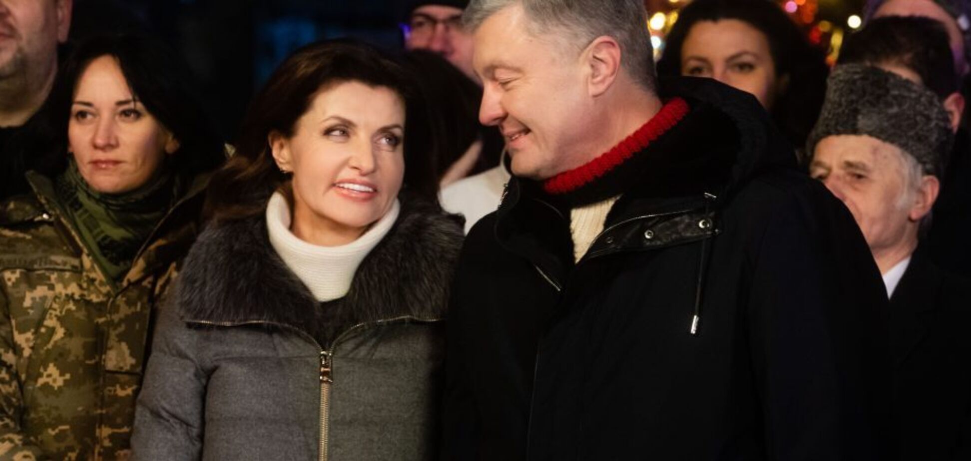 Петр Порошенко поздравил украинцев с Новым годом