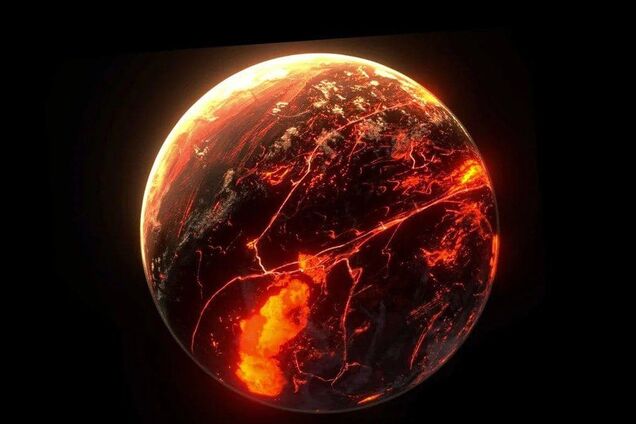 Температура на планетах-вулканах может достигать 725 градусов