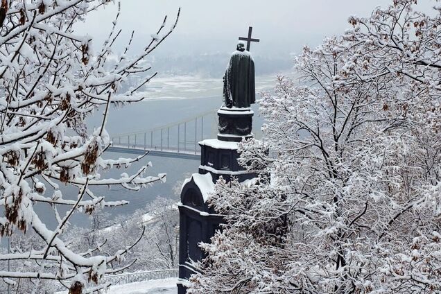 До Києва йдуть сильні морози зі снігом