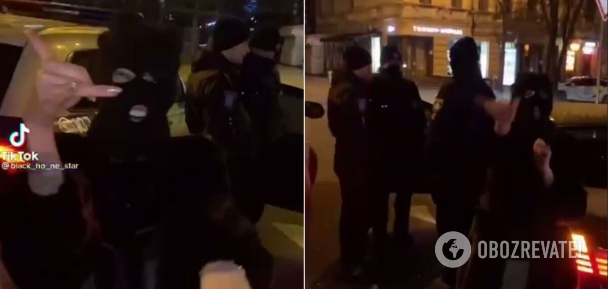 Пьяная женщина в Днепре бросалась в полицию пивом