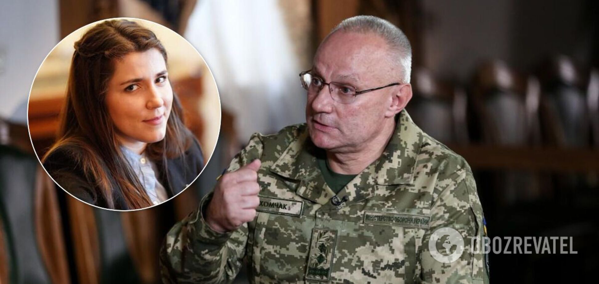 Анна Коваленко и Руслан Хомчак