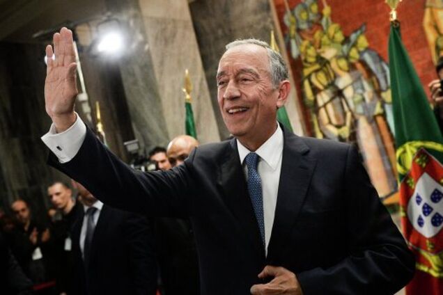 Президент Португалии Марселу Ребелу ди Соза