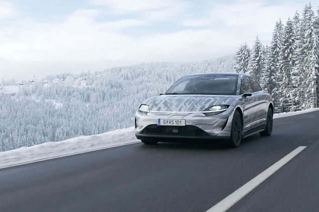 Sony показала действующий прототип своего электромобиля