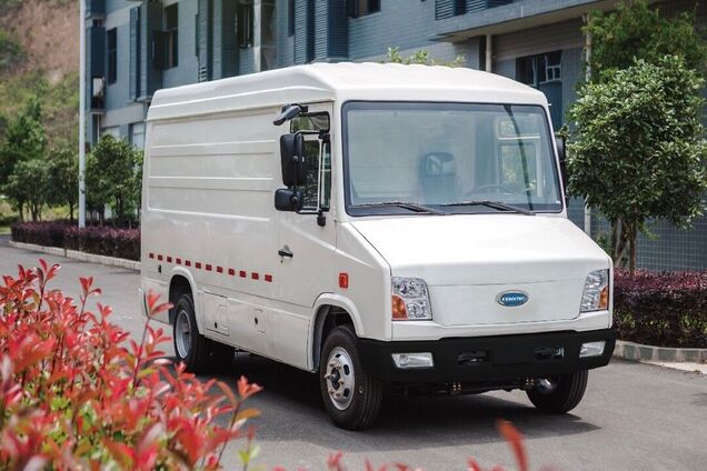 На выставке CES-2021 представили электрический фургон Cenntro CityPorter