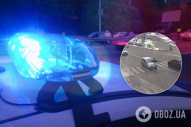 Мужчину сбили на пешеходном переходе