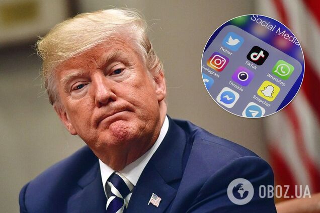 Трампа решили заблокировать еще в одной соцсети, а Telegram назвал его 'мошенником'