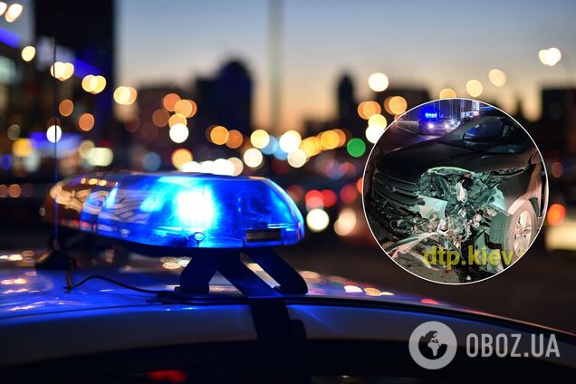 В результате ДТП пострадала патрульная полицейская