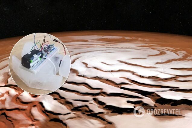 Створено 'крижаного' робота для роботи в космосі. Відео