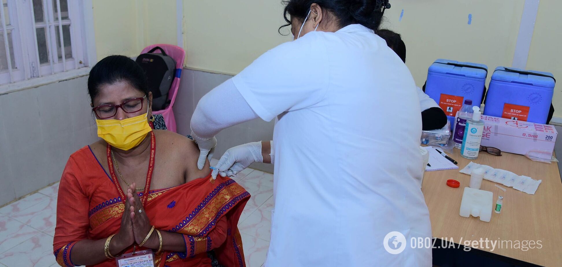 Індія запустила найбільшу в світі програму вакцинації від COVID-19