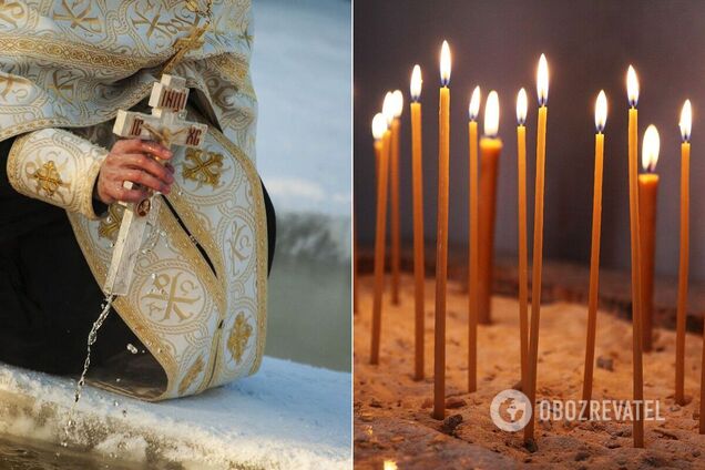 В Крещение верующие обращаются к Богу посредством особых молитв