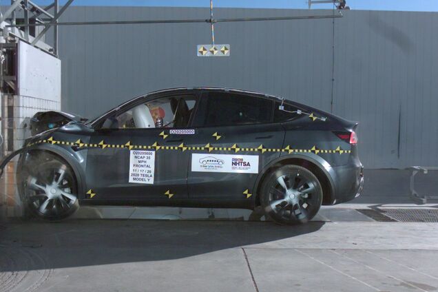 Tesla Model Y получила высокие оценки за безопасность