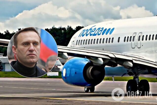 Літак з Навальним вилетів до Москви