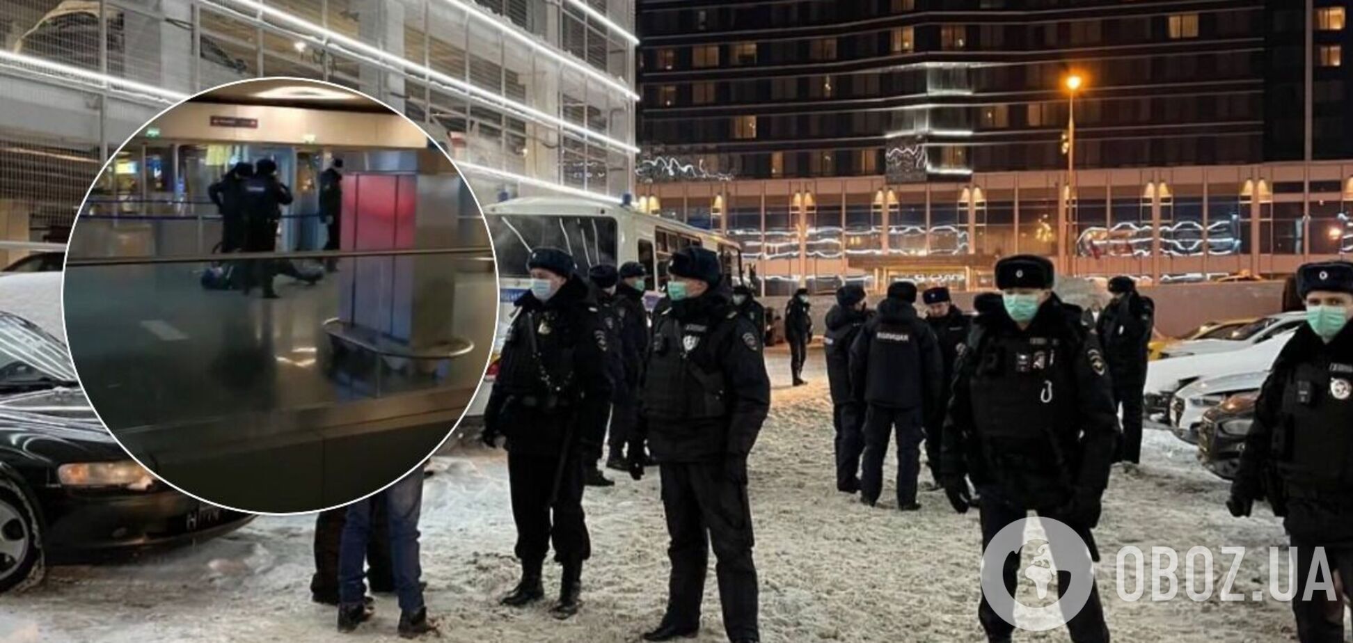 Задержания в аэропорту 'Внуково'