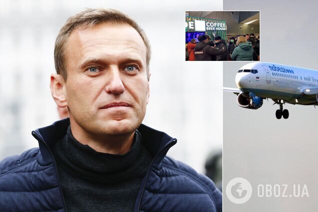 Навальный вернулся в Россию, его задержали прямо в 'Шереметьево': все подробности, фото и видео