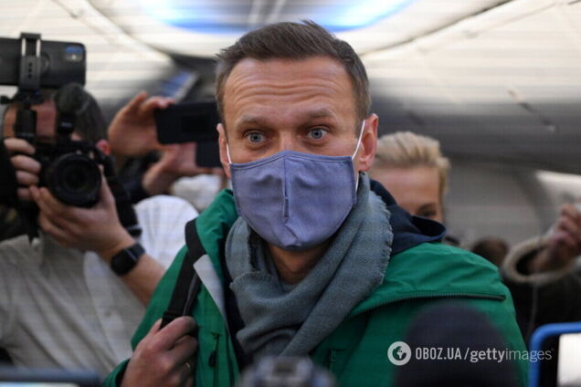 Навального арестовали