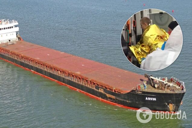 Сухогруз затонул 17 января