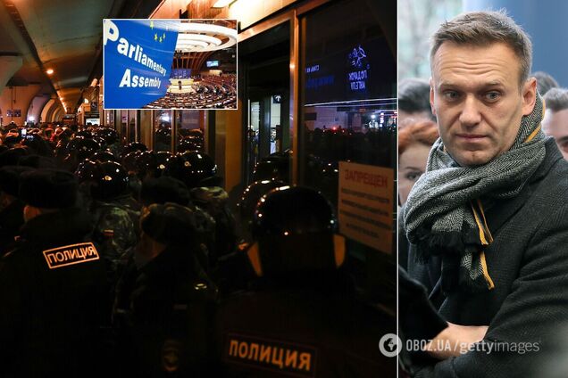 Задержание Навального