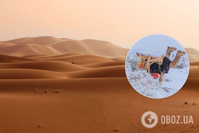 Сніг в Сахарі