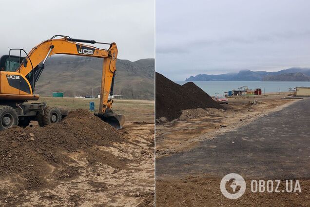 В Крыму оккупанты приступили к уничтожению уникальной бухты. Фото и видео