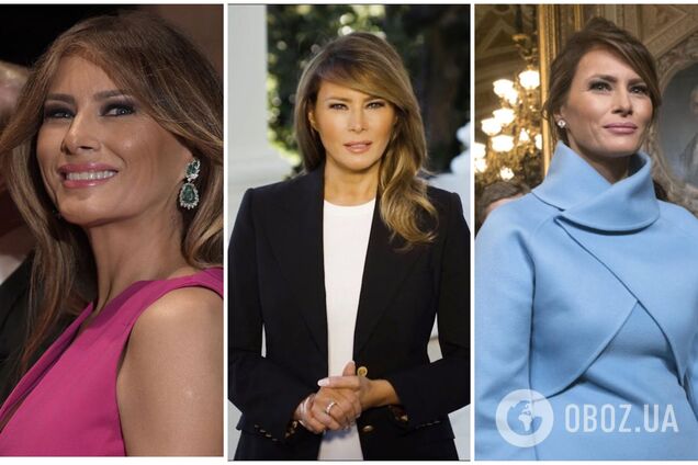 Стильные образы Мелании Трамп за время правления ее мужа