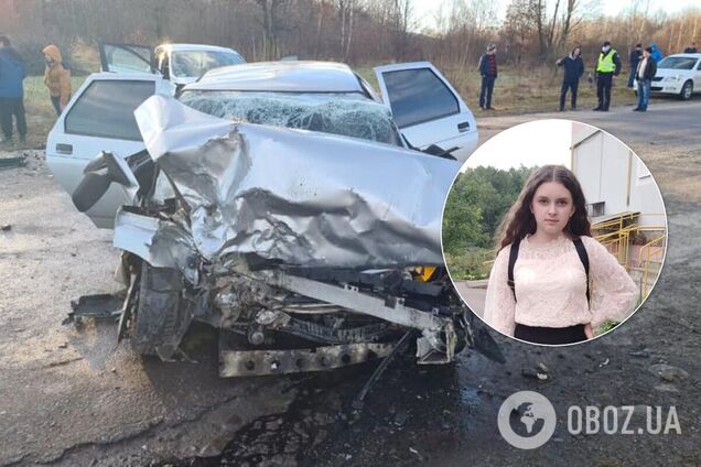 На Івано-Франківщині у ДТП загинула 13-річня дівчинка, ще четверо отримали травми. Фото