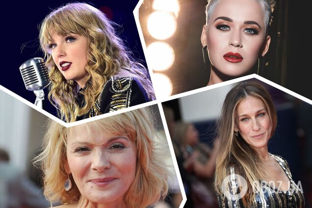 Ким Кэттролл, Сара Джессика Паркер, Кэти Пэрри, Тейлор Свифт