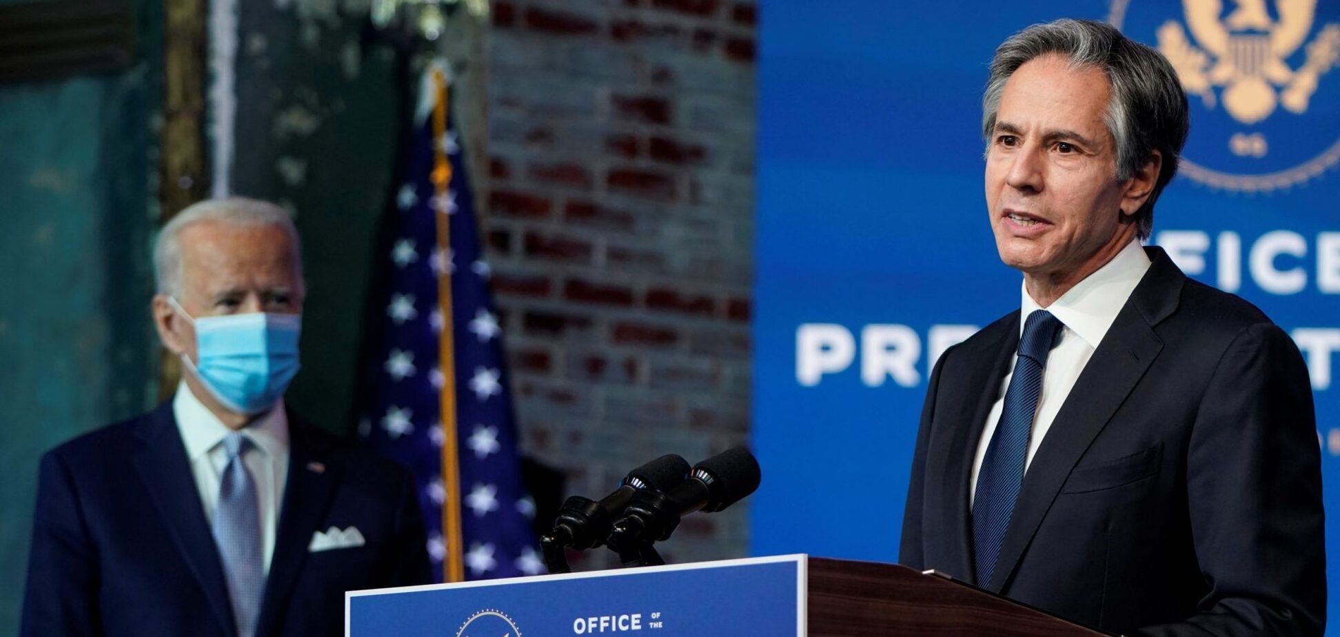Джо Байден і Ентоні Блінкен