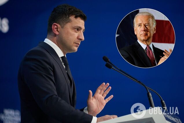 Владимир Зеленский и Джо Байден