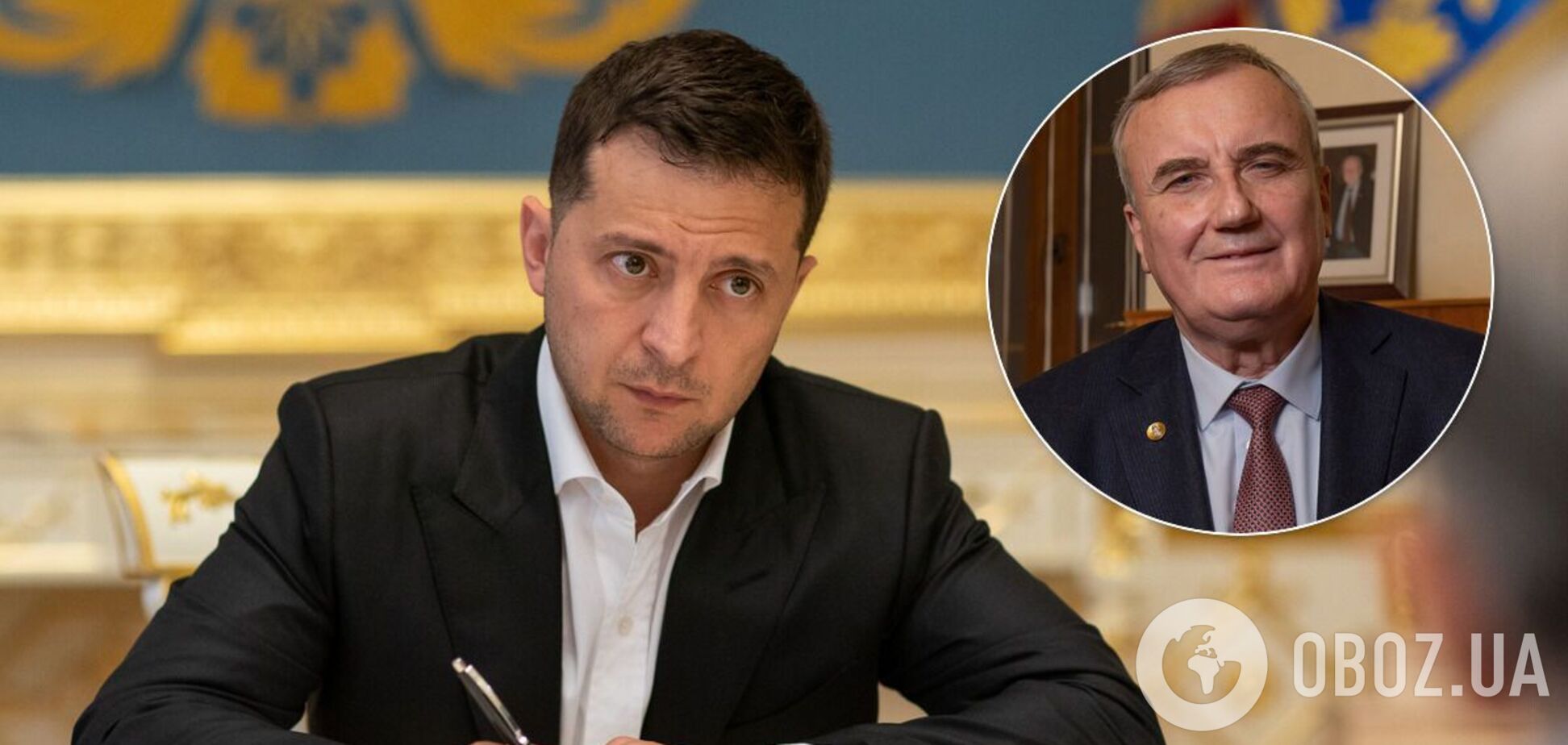 Володимир Зеленський і Анатолій Загородній