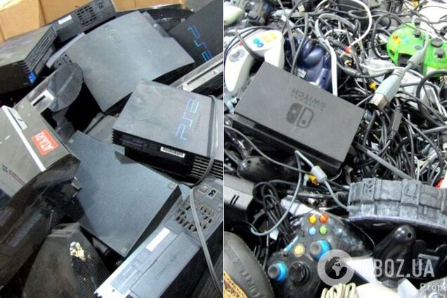На продаж виставили 400-кілограмовий ящик зі старими Playstation. Фото