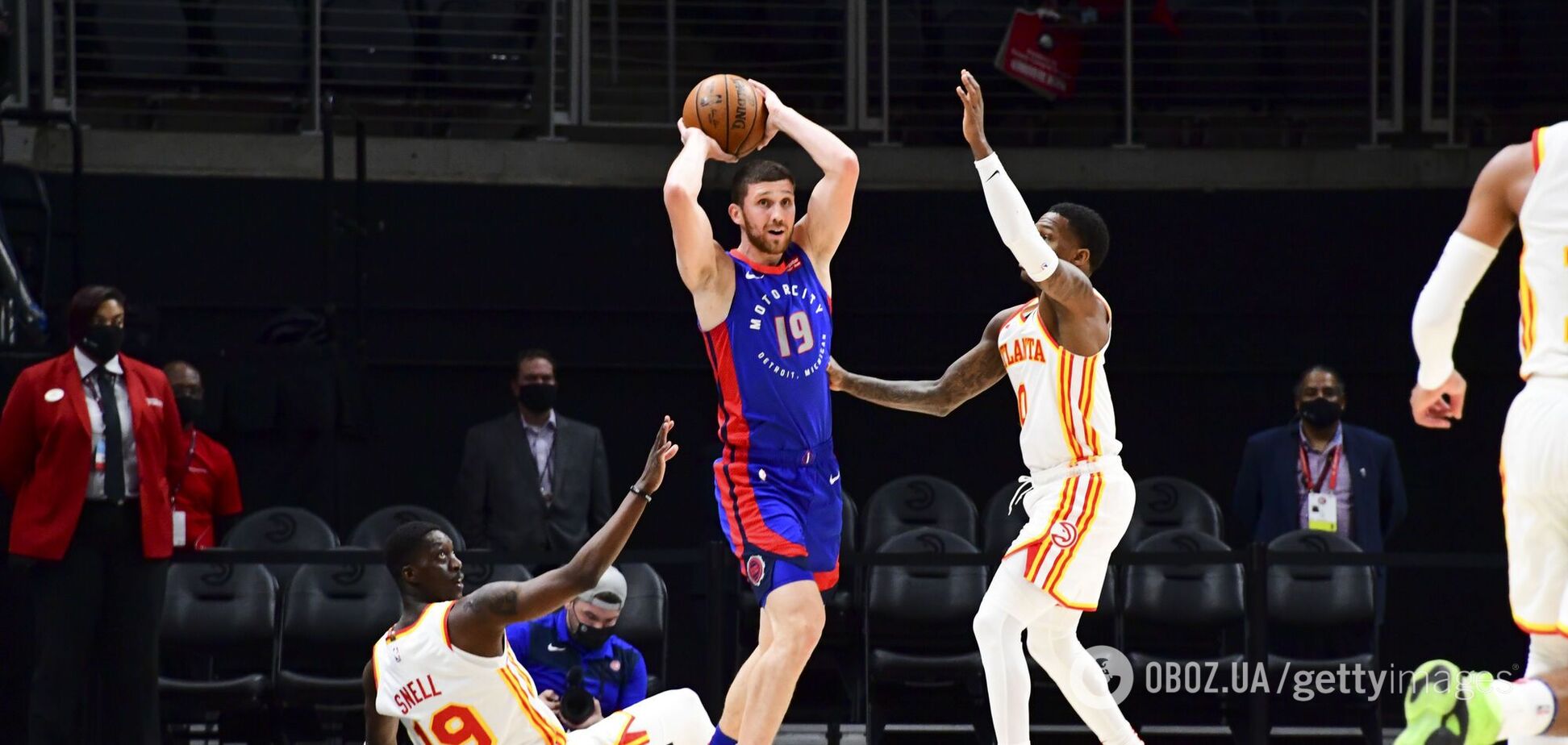 Святослав Михайлюк в матчі проти 'Атланти'