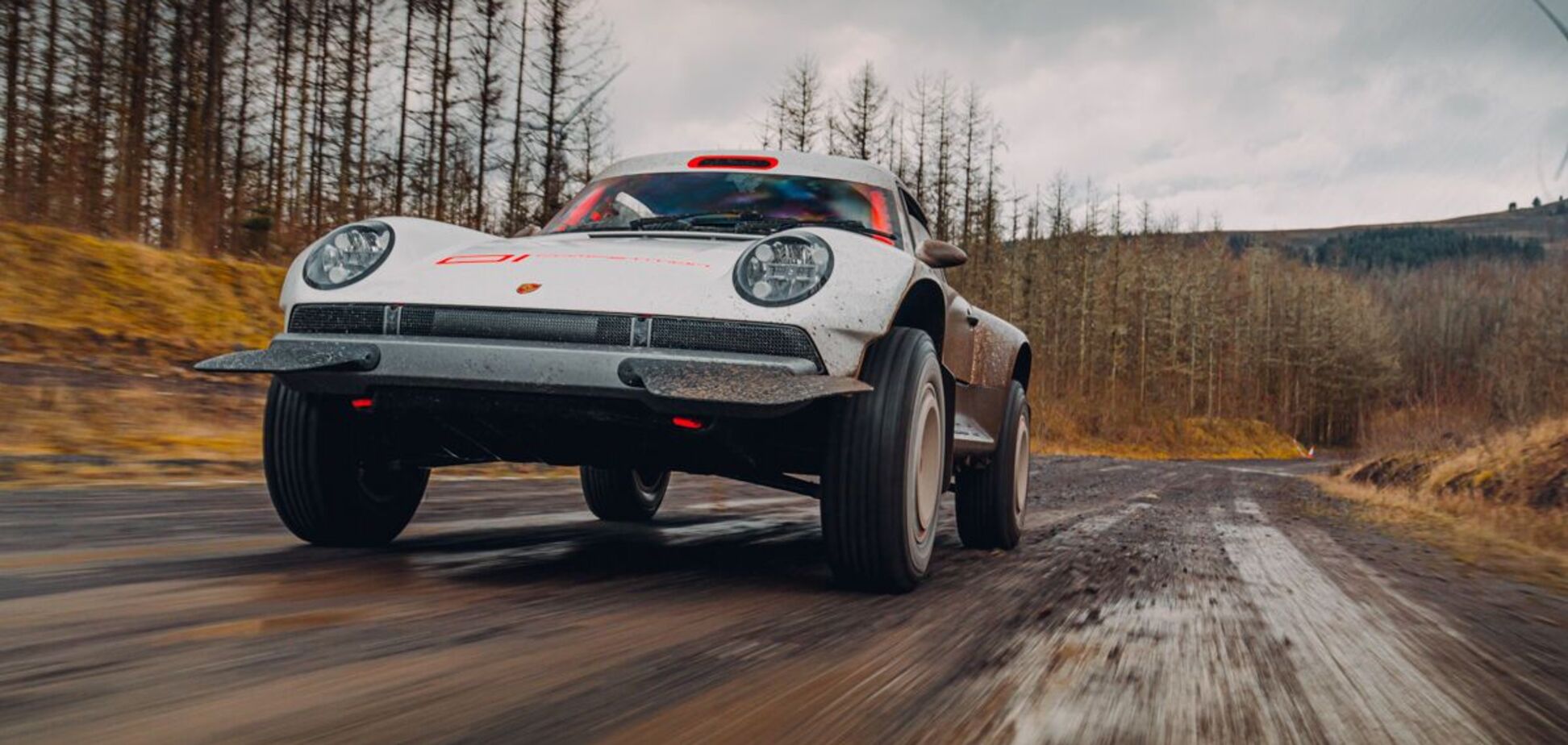 Porsche 911 переробили на ралійний позашляховик